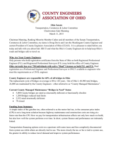 Ohio Senate Transportation, Commerce & Labor Committee