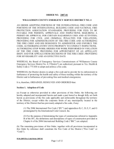 WCESD No.4 Amendments to IFC 2006