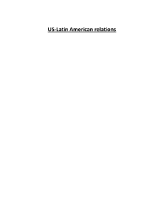 US-Latin American relations