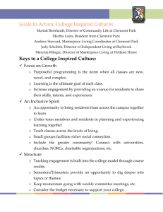 Keys to a College Inspired Culture