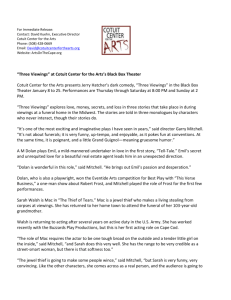 Press Release - Cotuit Center For The Arts