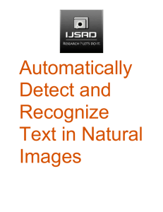 Automatically Detect and Recognize Text in
