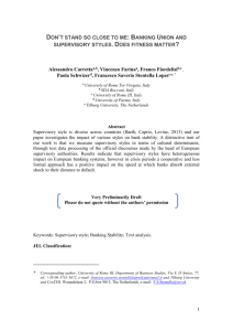 Bank stability is measured using the Z-score (among