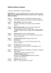 Medieval History Seminar