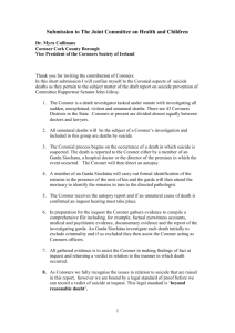 Submission to The Joint Committee on Health and Children