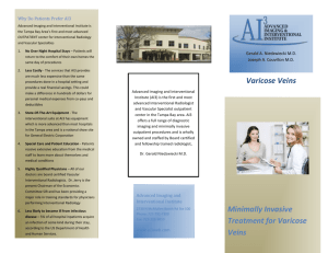 Varicose Veins - AI3 Advanced Imaging and Interventional Institute