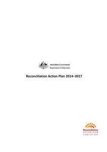 Reconciliation Action Plan 2014–2017