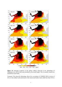 Monitoring the coastal currents by satellite altimetry: a case