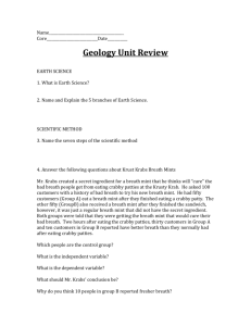 geology unit review