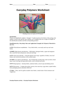 Polymer Worksheet