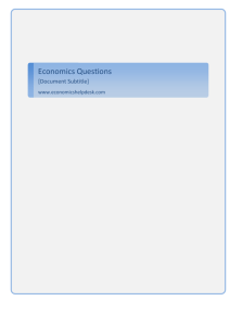 Sample 2 (Economics Questions)