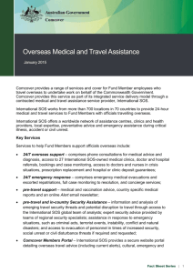 Overseas Medical and Travel Assistance