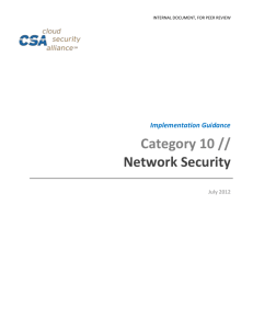 etwork Securit - Cloud Security Alliance