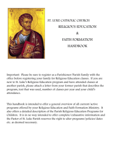 2015-16 Religious Education Handbook