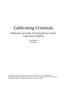 Calibrating Criminals