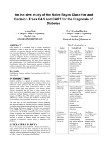 c4.5 algorithm - Academic Science,International Journal of