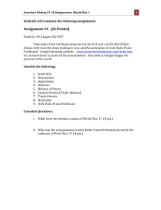 SVHS Ch 18 Assignments