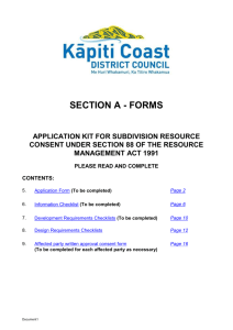 page intentionally blank - Kapiti Coast District Council