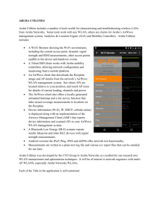 ArubaUtilities User Guide Rev 3_1