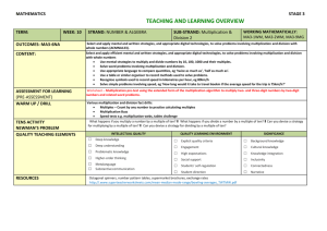 MD - Stage 3 - Plan 10 - Glenmore Park Learning Alliance