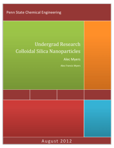 Silica Nanoparticle Research Report_DOCUMENT