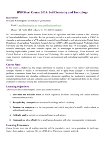 BNU Short Course 2014: Soil Chemistry and Toxicology