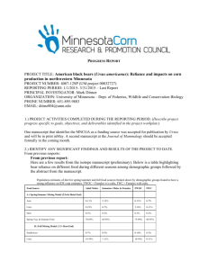 Final Report - Minnesota Corn Growers Association