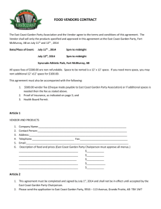 2015 Fort MacMurray Food Vendor Application