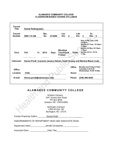 accountability statement for den 112 ab , section 01, dental radiology