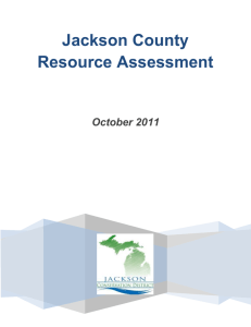 2011 Jackson Resource Assessment Report