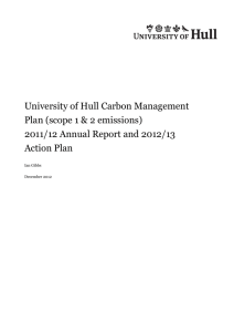Address 1 - University of Hull