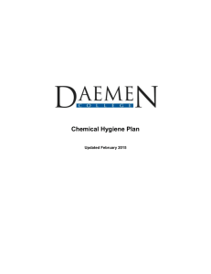 Chemical Hygiene Plan (DOC)