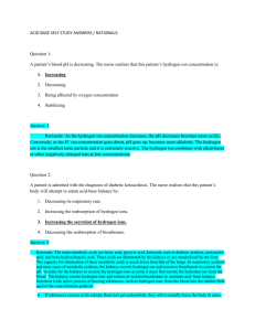 acid base self study answers with rationals