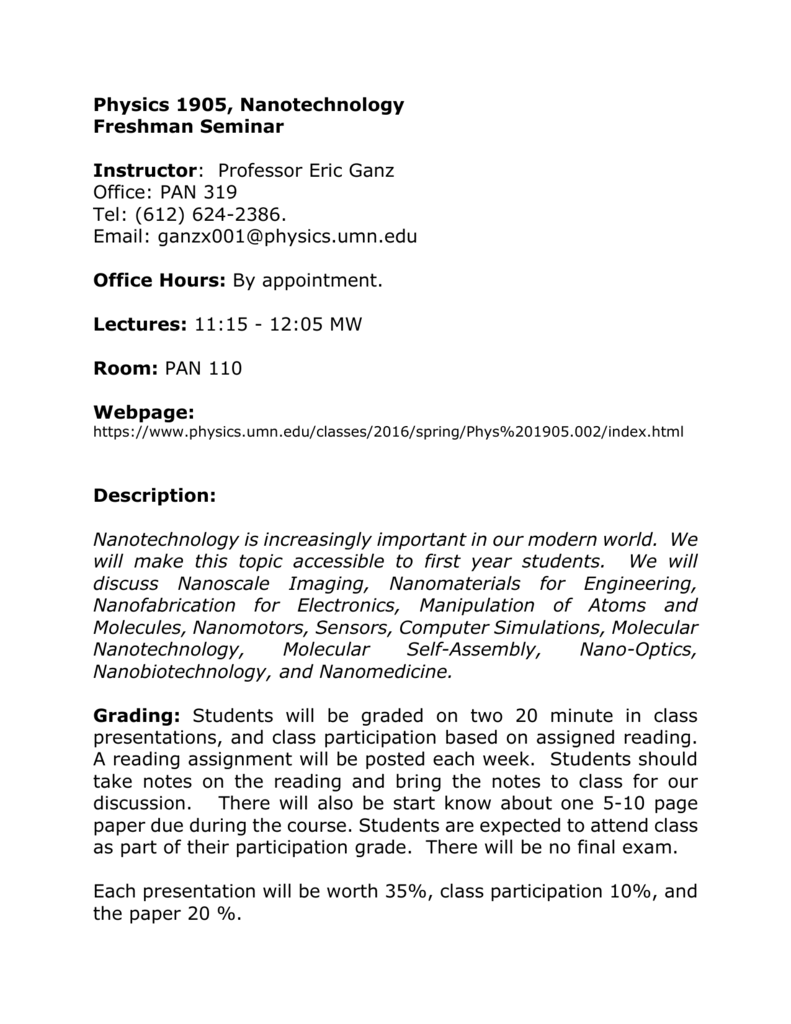 paper presentation topics for ece in nanotechnology