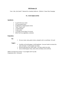 OEGF Recipes (4) From: Kids…Get Cookin”! Network for a Healthy