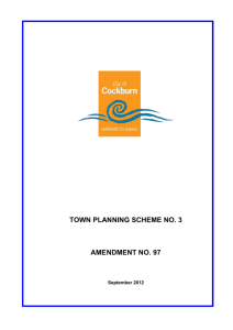 amendment report - City of Cockburn