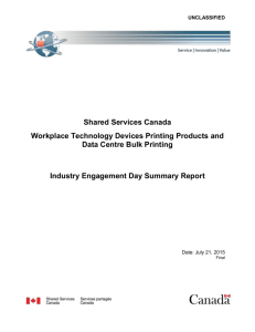 Industry Engagement Day Summary