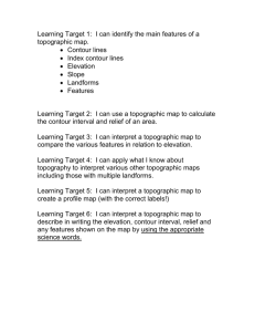 Learning Targets Topography