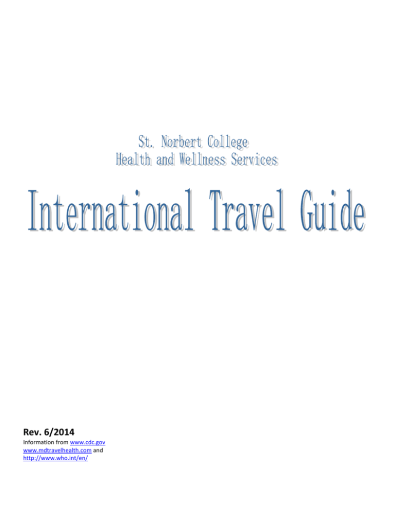 international travel and health who pdf