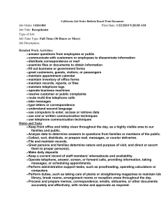 California Job Order Bulletin Board Print Document Job Order
