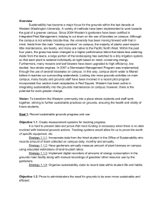 SAP Grounds Draft - Western Washington University