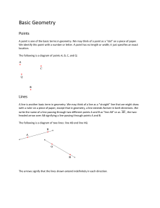 Geometry overview