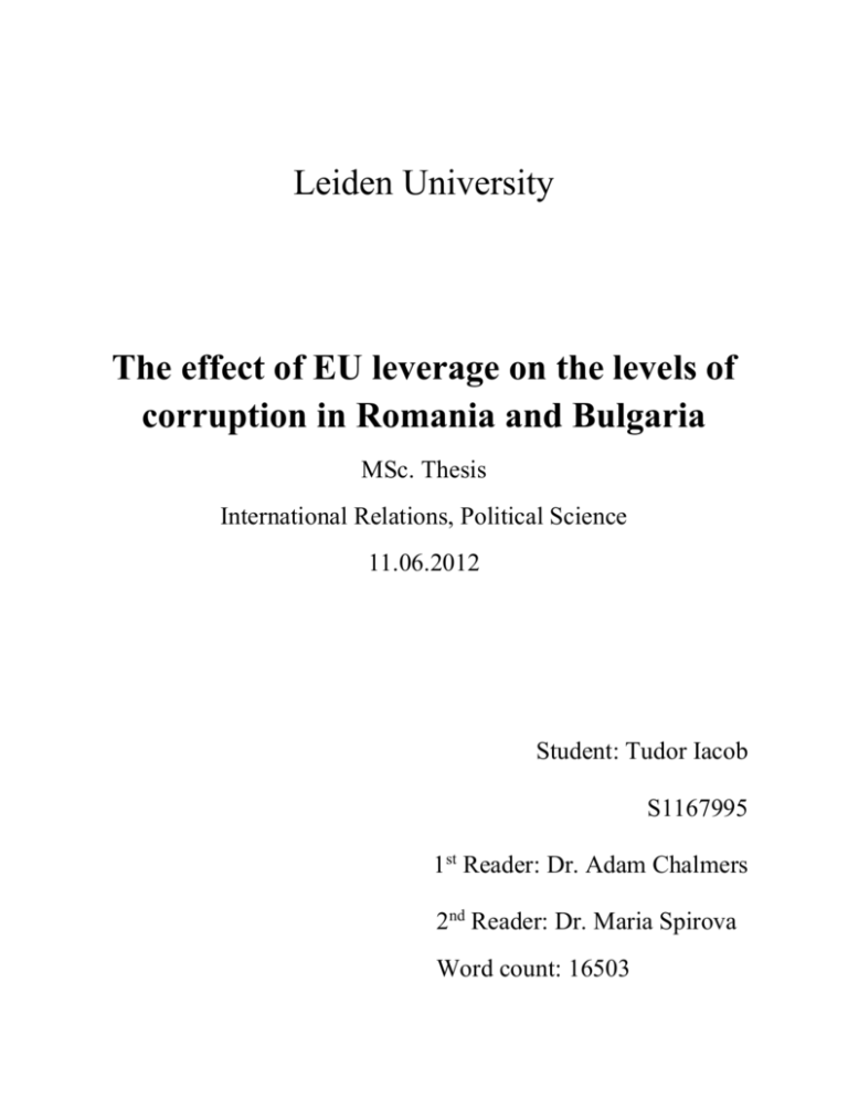 master thesis european union