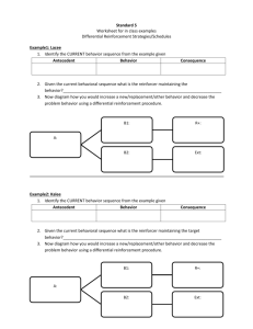Standard 5 Worksheet for in class examples Differential