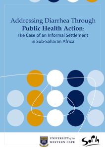 Addressing Diarrhea Through Public Health Action