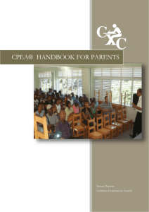 cpea® handbook for parents