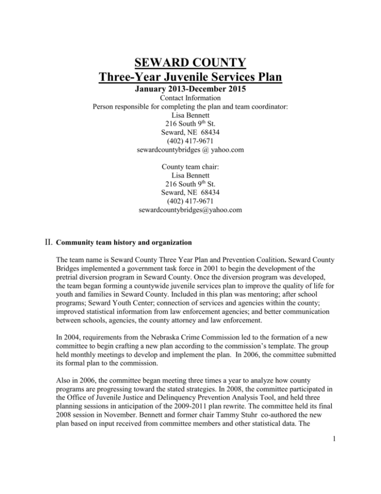 Seward County Community Plan