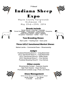 The 1st Annual - Indiana Junior Club Lamb Circuit::IJCLC