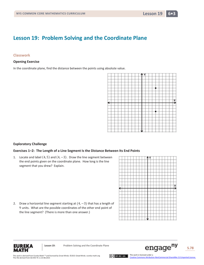 shape and coordinate problem solving with algebra