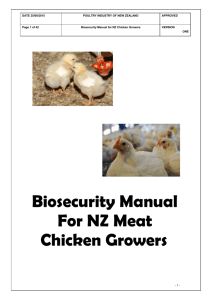Biosecurity Manual September 2015 - Poultry Industry Association